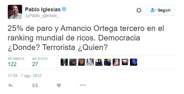 Jaime Ballesteros auf Twitter: Terroristas son los amigos de ...