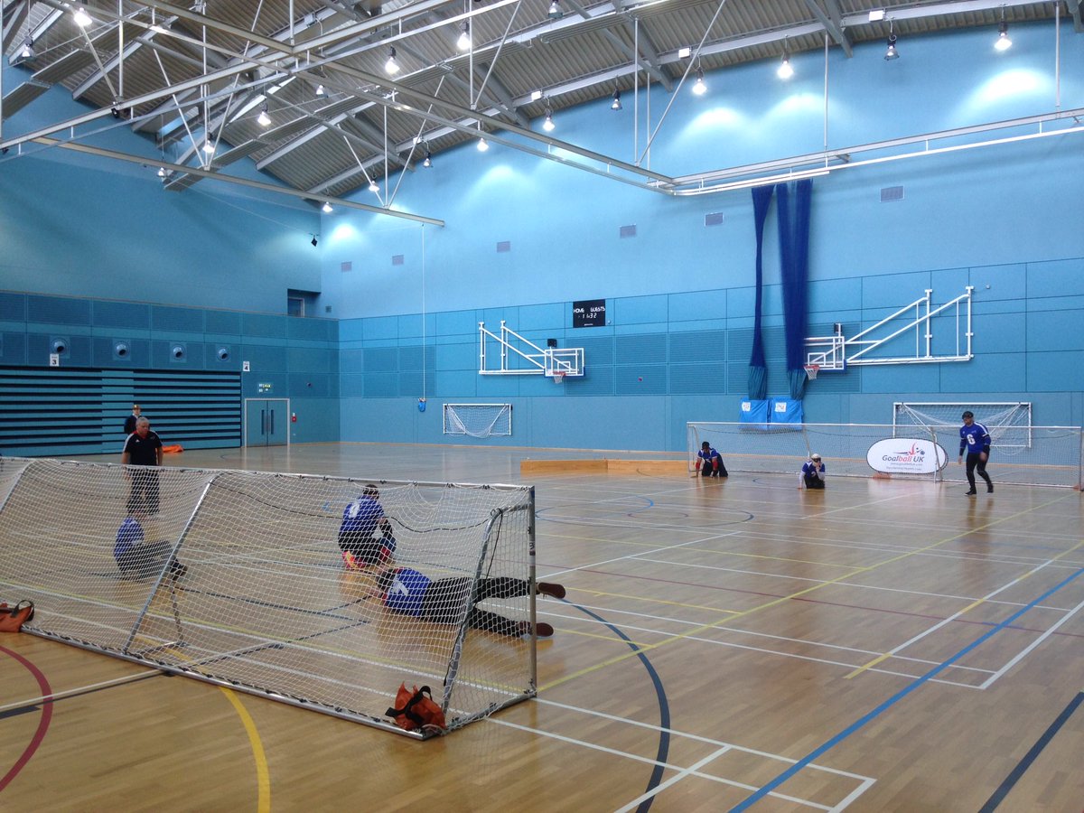 GoalballUK's tweet photo. First Club Derby of the day: Cambridge Town vs Cambridge Gown... #Sportsmanship #CambsInter2016 https://t.co/NNPh7lEqhZ