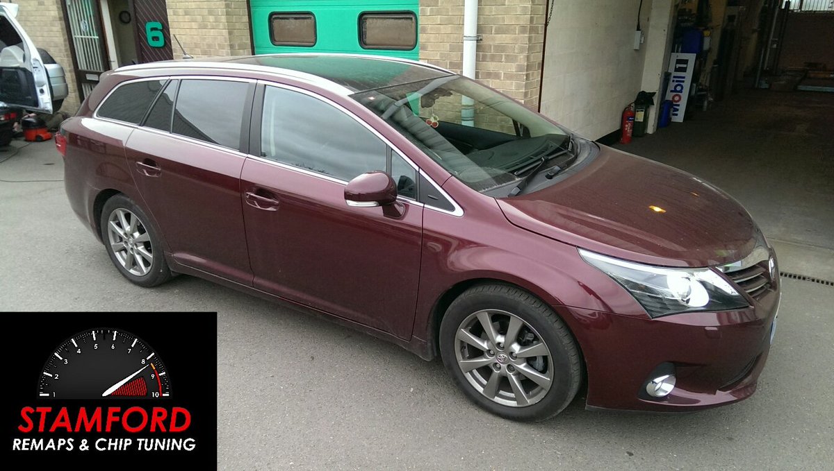 Toyota Avensis in for a Performance remap. Customer wanted more power when towing.