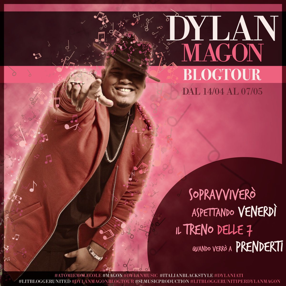 DylanMagon's tweet photo. #DylanMagonBlogTour #Tappa15
Ecco una sorpresa per voi ;)—> https://t.co/rlEshBav0J
#MagonMusic #AtomiEMolecole https://t.co/yCnRw1nmom