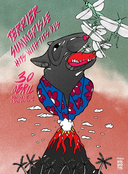 adadiez's tweet photo. Hoy 🌋 🌴 LA PLAGA 🌋 🌴  @terrier_band + #summerisle + @hitswithtits Dj's #magazineclubvlc #FelizSabado #conciertos https://t.co/Mr7FPJQWzO