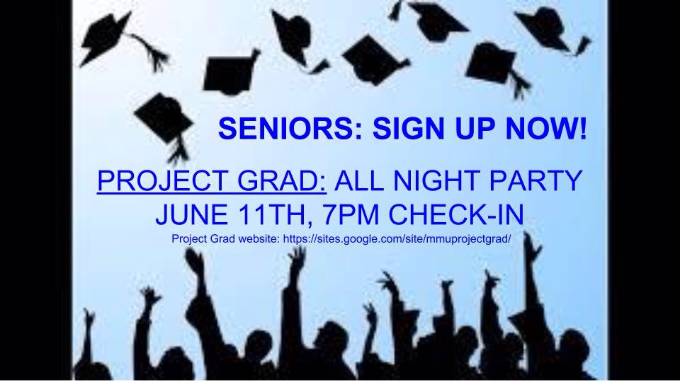 MMU_ProjectGrad's tweet image. Download forms from website, fill out, have parent sign, put forms &amp;amp; $10 in envelope, drop in the box in MMU office