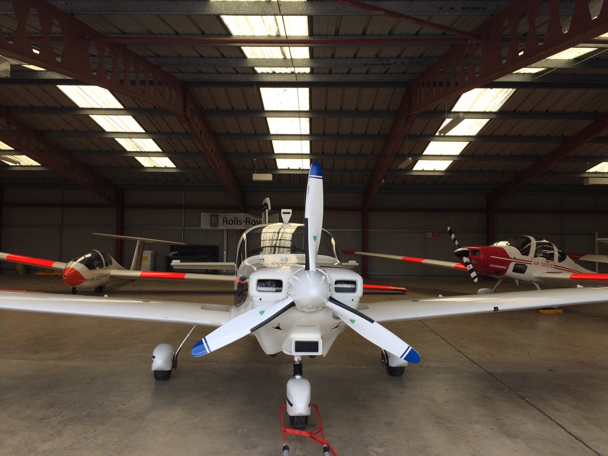 We've got the full set! Vigilant, Viking and Tutor in our hangar as we prep for Sunday's airshow <a href="/AbingdonFayre/">Abingdon Air/Country Show</a>
