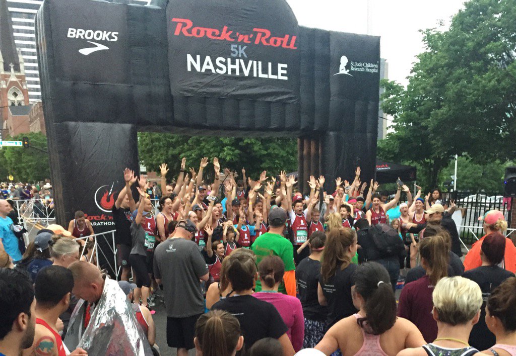 Countdown to 5k <a href="/schoonhps/">Eric Schoonveld</a> and #stjudeheros