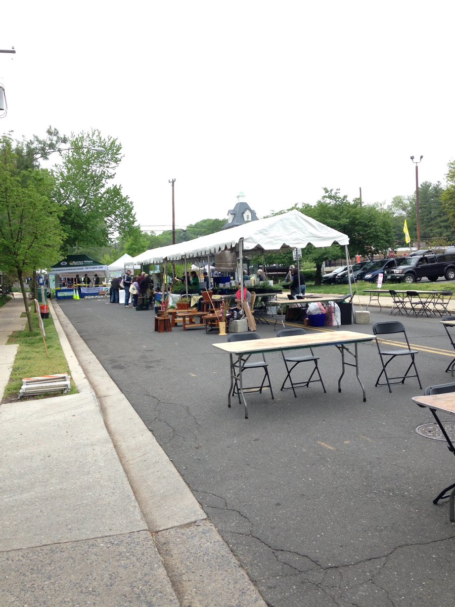 #mcgreenfest setup is in full swing! See you soon!