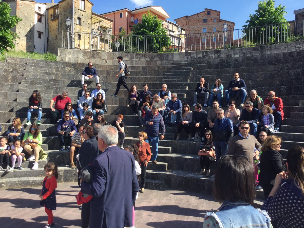 MondoSeta's tweet photo. #invadimendicino #anfiteatrosangiuseppe #viaggiart https://t.co/DCdNbxyV1c