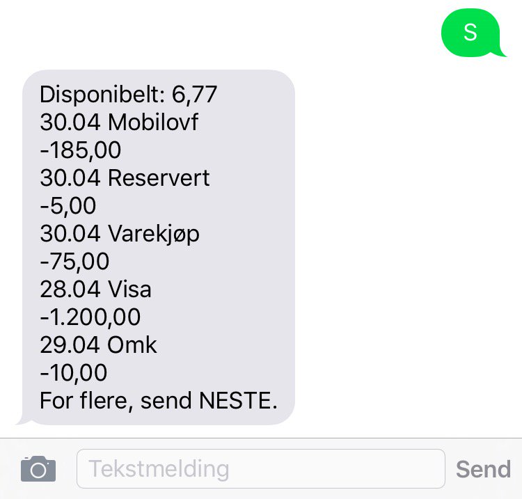yventyven's tweet photo. er liksom sjeldent god S når jeg sender melding til DNB https://t.co/xGCDbY3oys