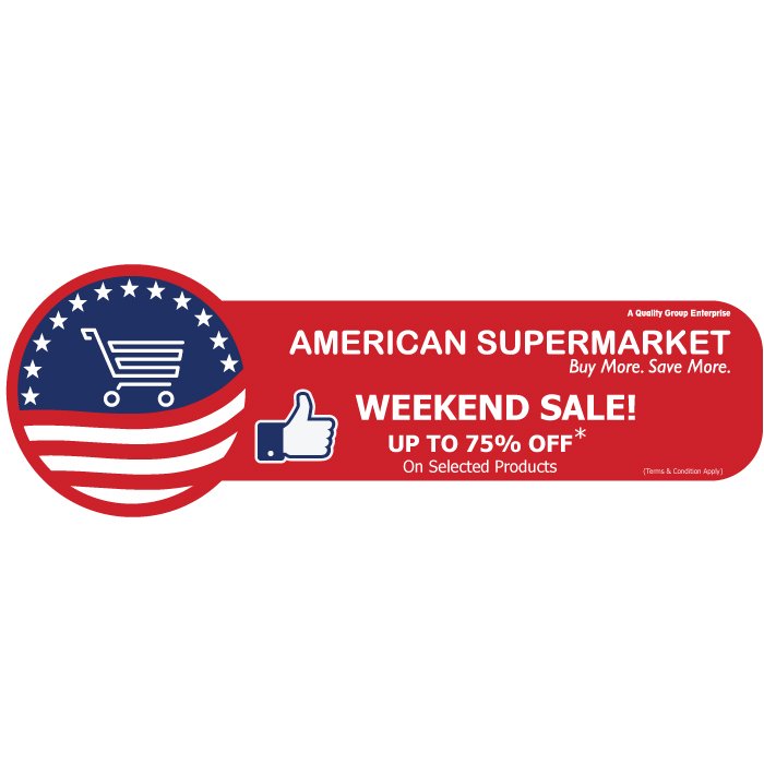 ASM_Dar's tweet photo. HURRY!! 
Your chances to buy more &amp; save more have increased even more with #AmericanSupermarketDar's #Weekend Sale! https://t.co/6PJYktaHOh