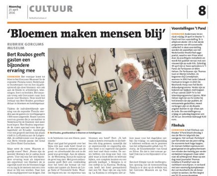 Een leuk artikel over hotel Goud en Zilver in de krant De Stad Gorinchem. Lees hier verder: destadgorinchem.nl