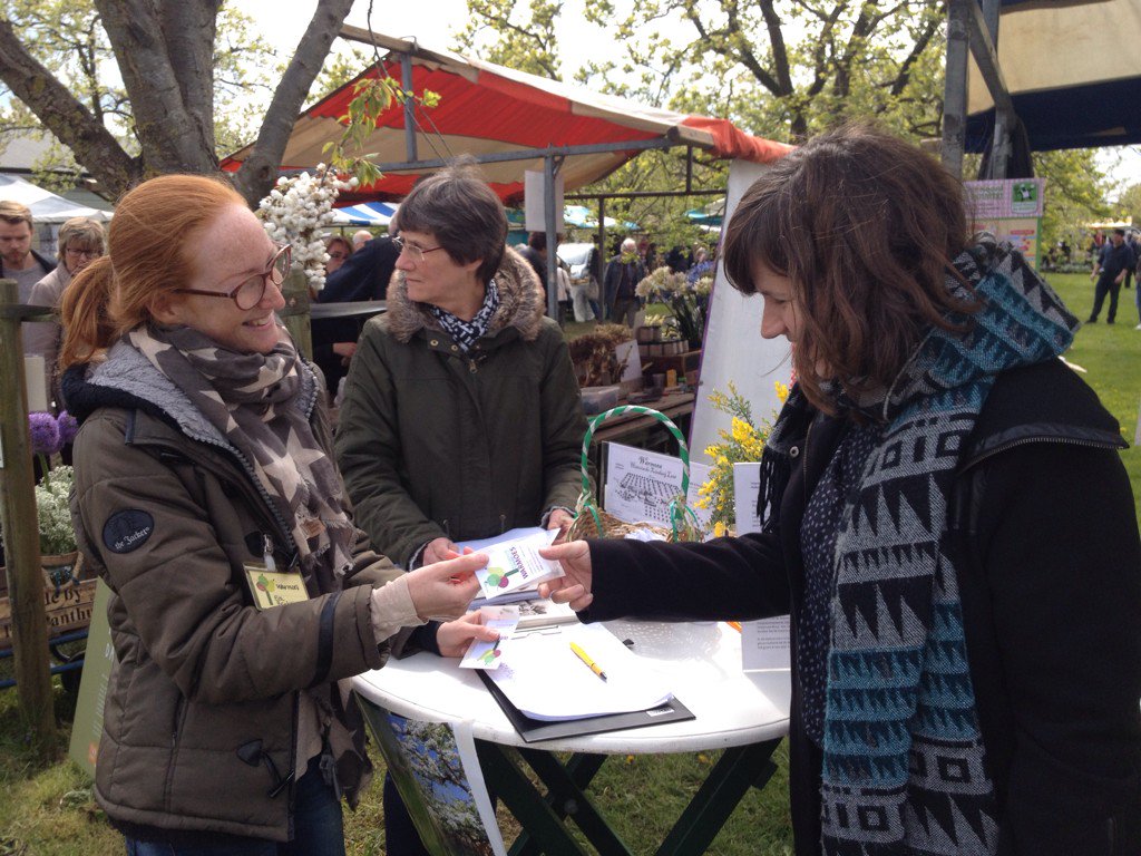 Kom tijdens de #Lentemarkt tekenen voor behoud van onze tuin en krijg warmoes-zaadjes
