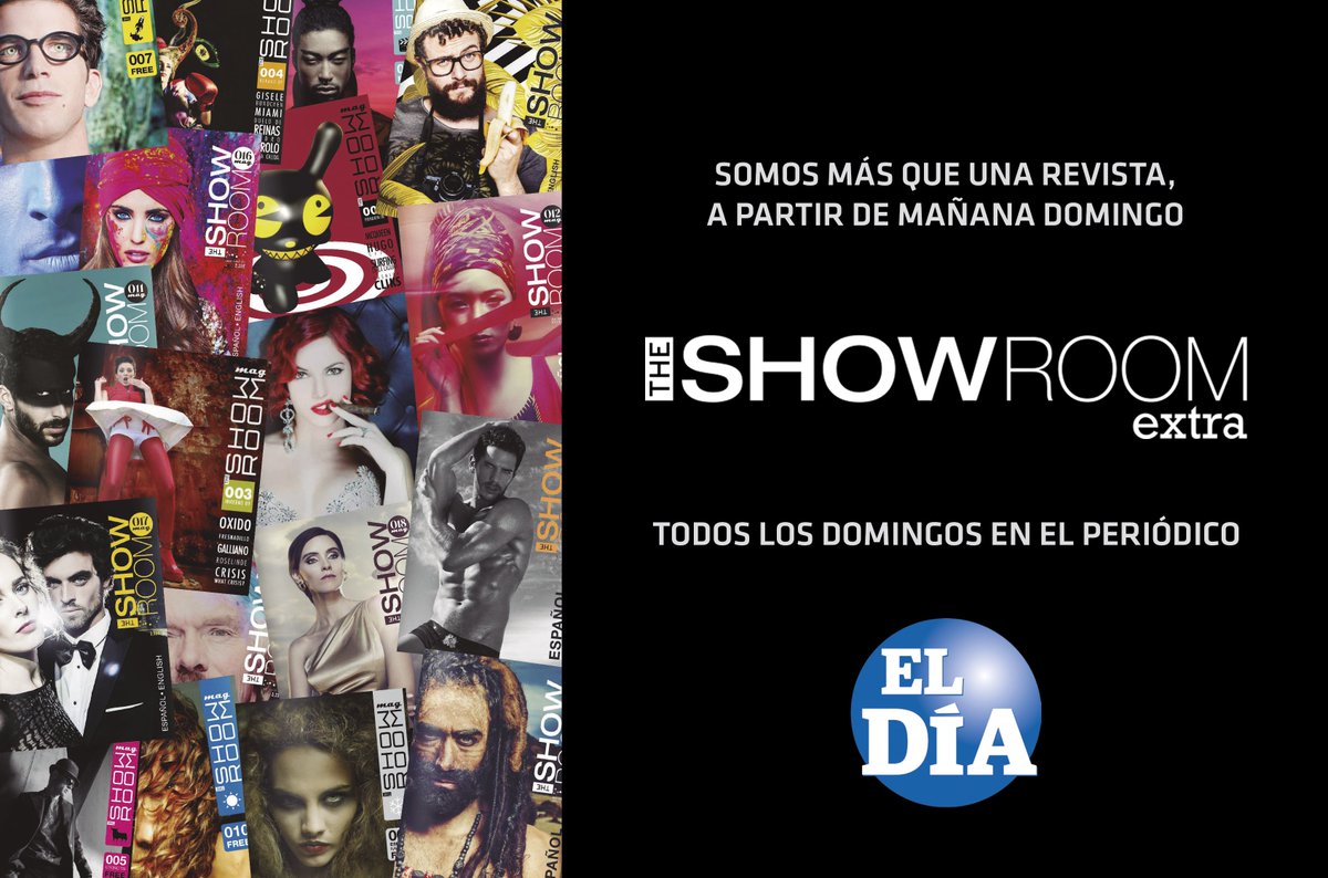 TheShowroomMag's tweet photo. Mañana en @eldia nace el suplemento #TheShowroomExtra Un "extra" de la revista @TheShowroomMag todos los domingos https://t.co/cUcUNWyJTF