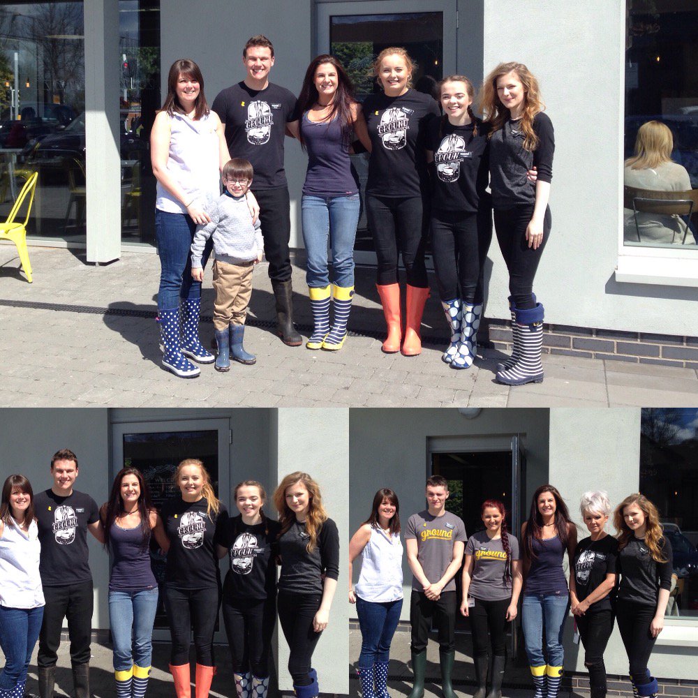 Hannah_Houston7's tweet photo. Supporting RNLI this bank holiday weekend #wearyourwellies #MaydayEveryday @groundespresso https://t.co/zhBWAy2sYb