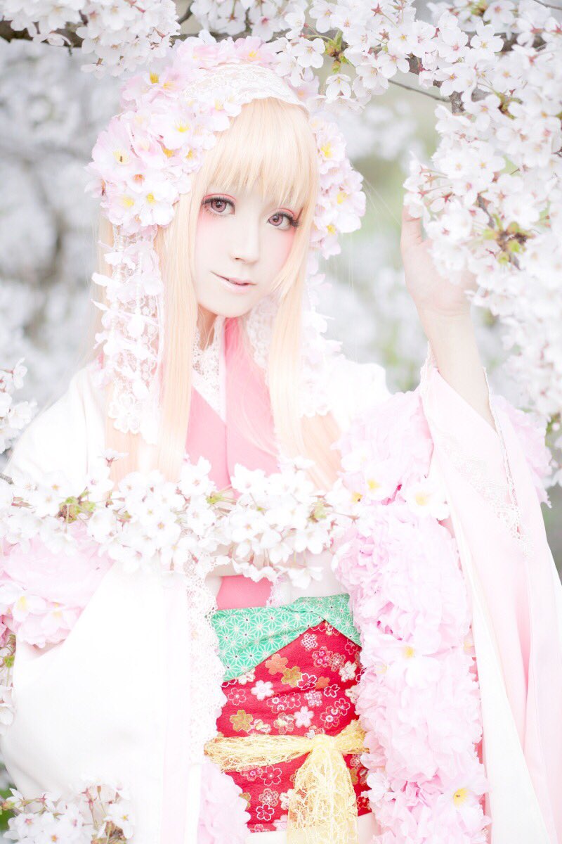 うに コス写真 鬼灯の冷徹 サクヤ姫 念願の桜ロケでのサクヤ姫でした 撮影 Winstonさん Winston うに コス写真 鬼灯の冷徹 サクヤ姫 念願の桜ロケでのサクヤ姫でした 撮影 Winstonさん Winston