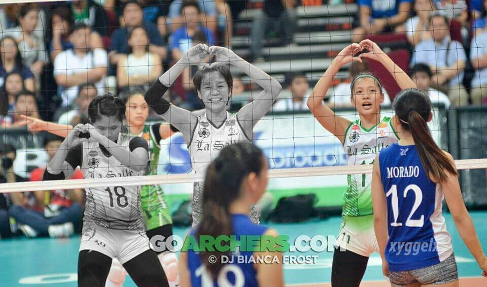 kimcydy's tweet image. Your seniors, now signing off. #ALLINLaSalle