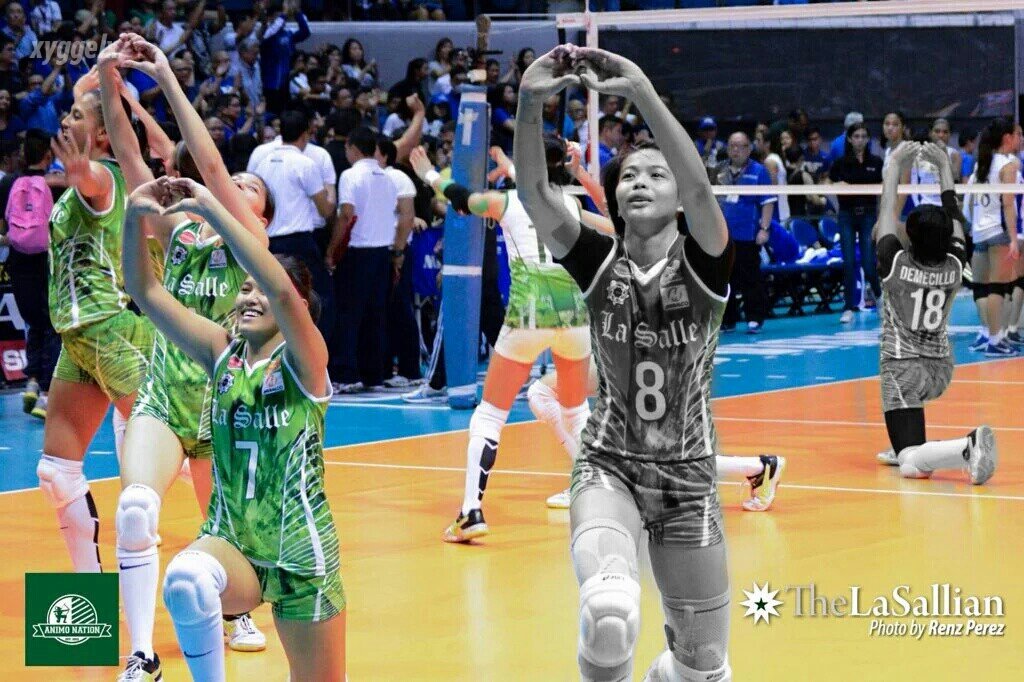 kimcydy's tweet image. Your seniors, now signing off. #ALLINLaSalle