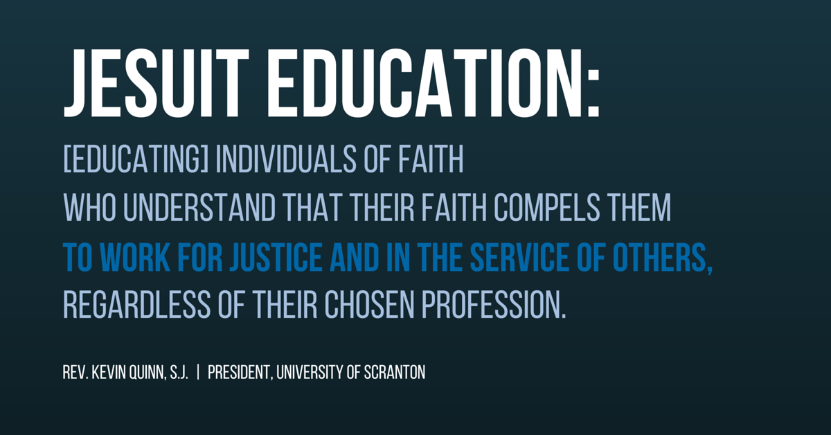 IGsolidarityNET's tweet photo. President of @univofscranton reflects on "transformational" #Jesuit education @americamag | https://t.co/KPqMaSV0eI https://t.co/babn2pz7X6