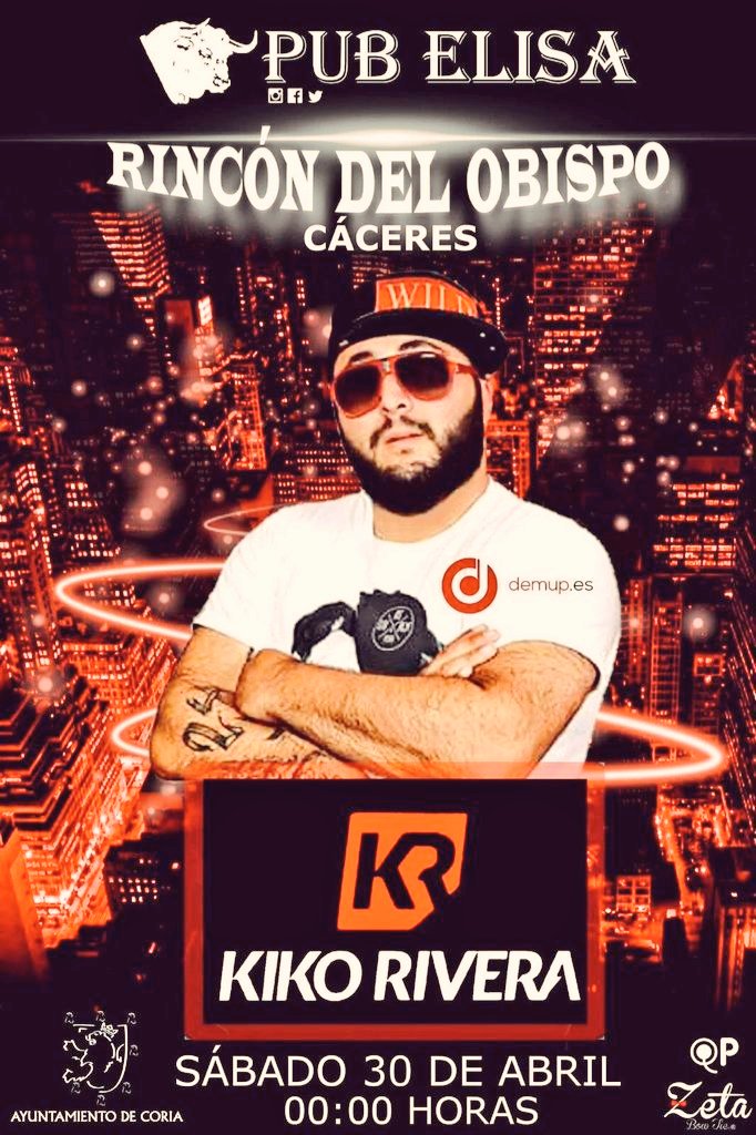 Hoy no podéis faltar a la cita que tenéis con nuestro <a href="/riverakiko/">j</a> en <a href="/PubElisaCoria/">Pub Elisa Coria</a>, ¡os lo vais a pasar genial!