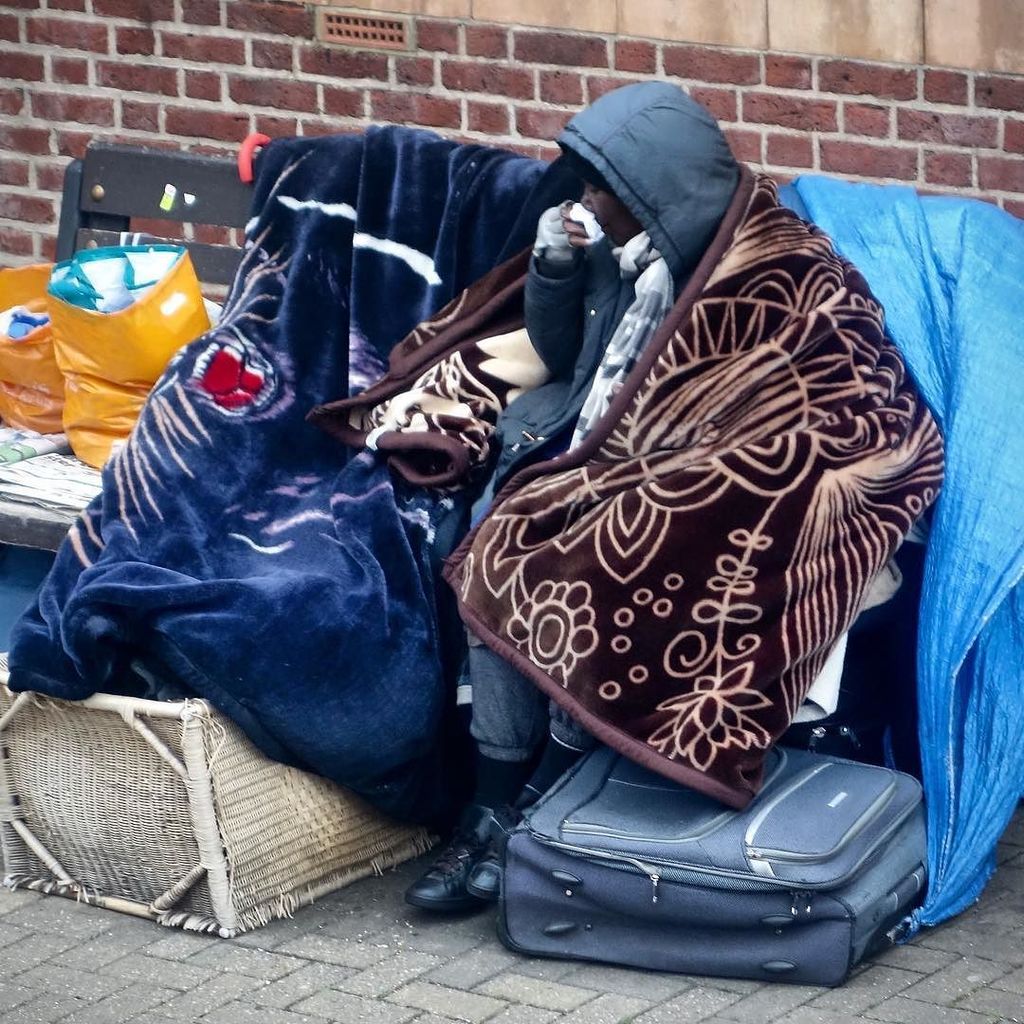 sixthland's tweet image. #refugee #homeless #tootinglibrary #street ift.tt/1NJ5z1P