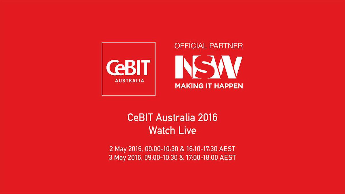IBRdigital's tweet photo. What's the next big thing in business technology? #CeBITAustralia2016 on Monday 2nd May
https://t.co/27dNucYinV https://t.co/AXZ0aKuJws