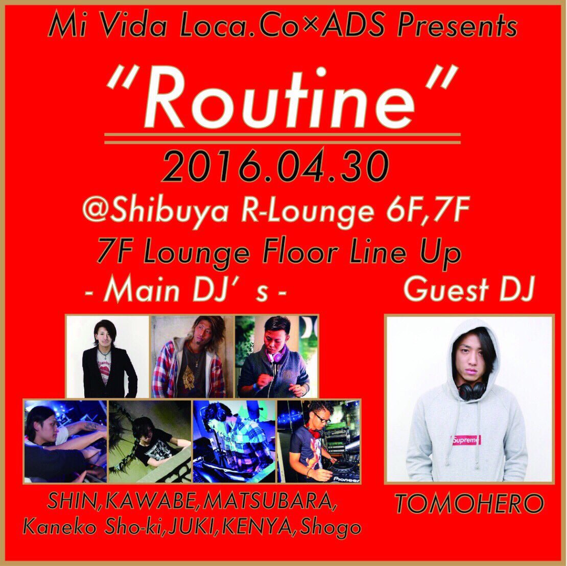 DJ_MISAKI_0213T's tweet photo. OPEN🌞💫
#MividaLoca.Co × #ADS 
#Routine @RLounge_ 😎✨
#djponta 君FINAL😭
あたしは朝7:00〜Spin🙈💗
エントランスでミサキの #ゲスト で最安値💃オドロー❤️ https://t.co/YbJ7UByl1Q