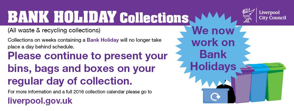 LivEchonews's tweet photo. Sponsored: Don’t forget to put your bins out over the bank holiday weekend https://t.co/yK8eI2rPKj