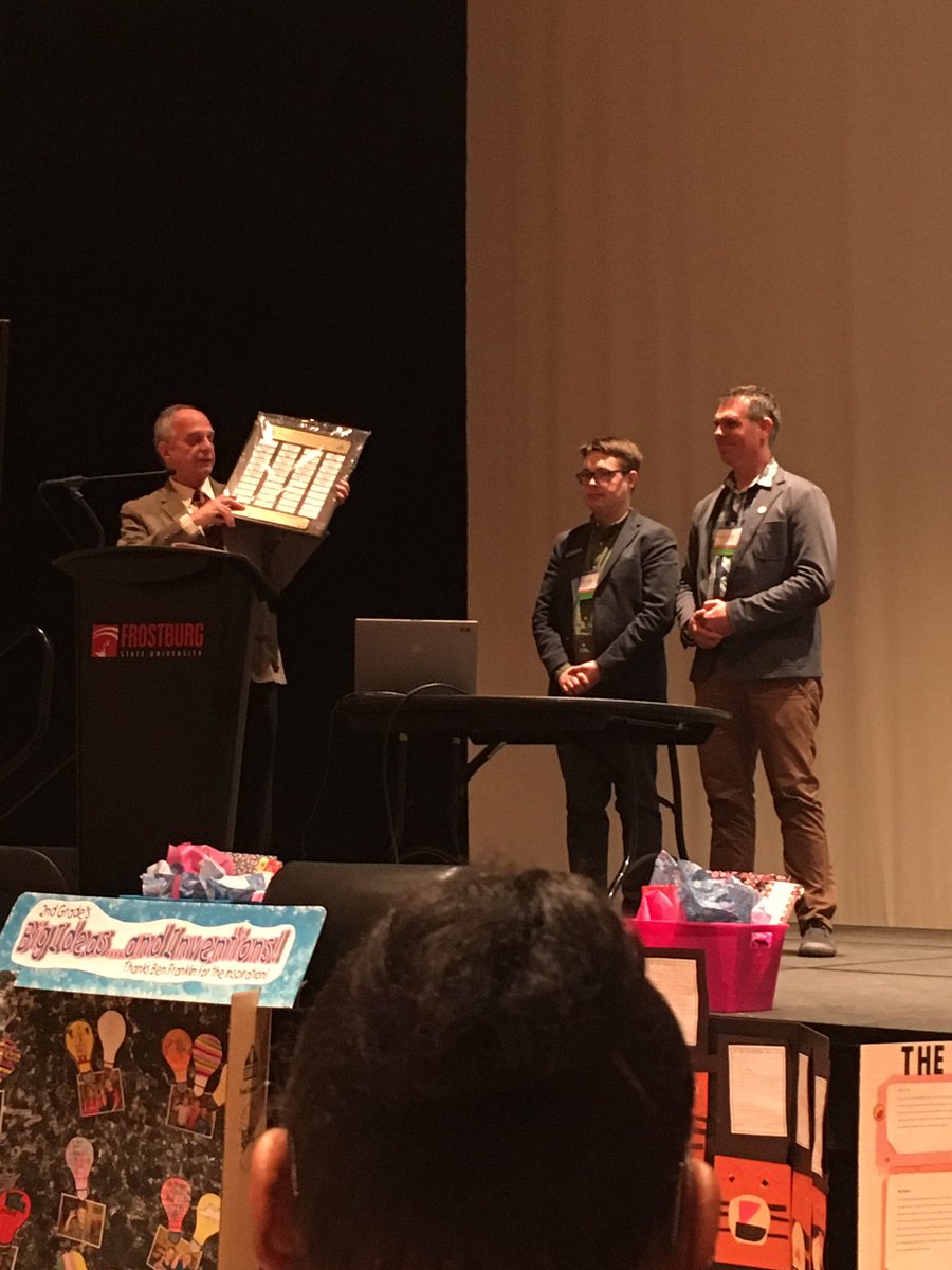 MrHarveyEdTech's tweet photo. Love recognizing key members of the @CLCFSU family. @patjburke #clcfest16 https://t.co/D8LeLYSEMD
