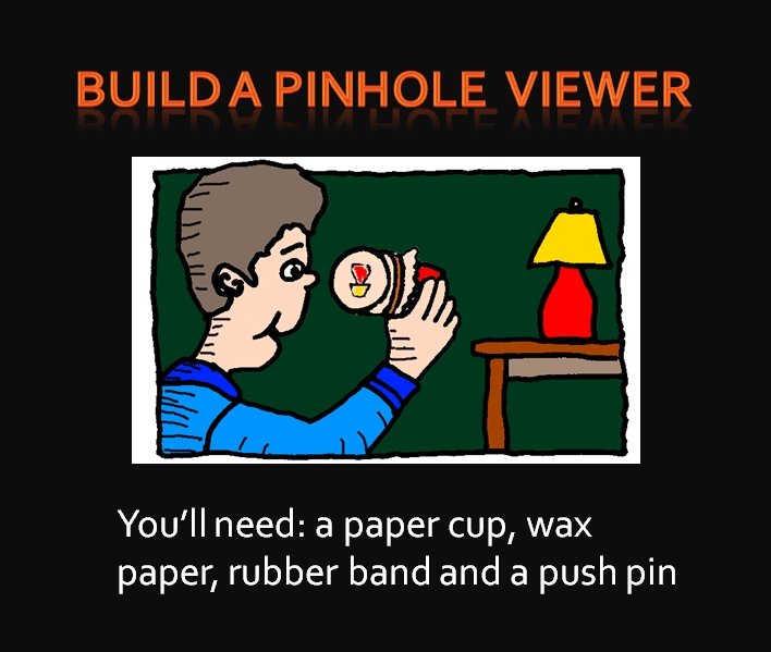 mdispezio's tweet photo. #Pinhole_viewer for  #science_fair  or #science_project  that is a #light_experiment  #hmhco https://t.co/MUVtnmnlCb