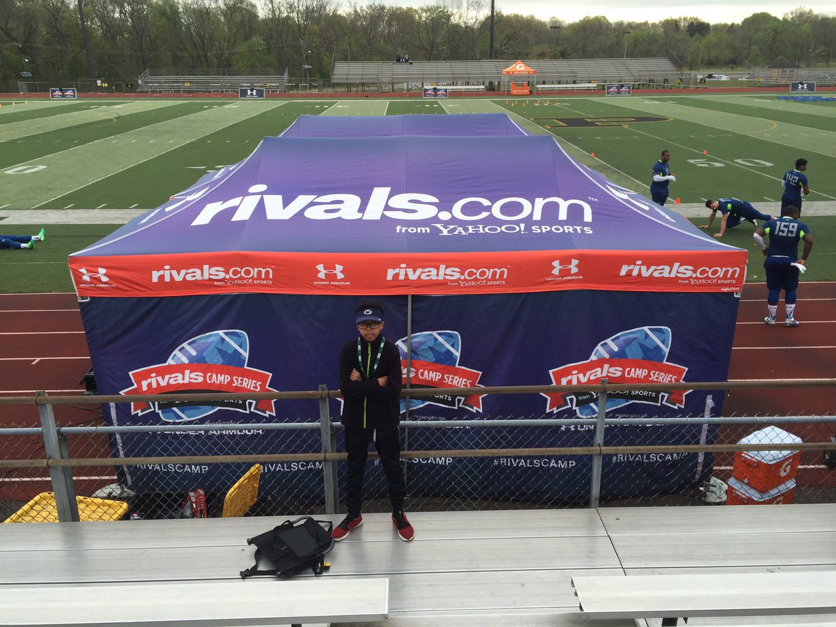 rmatos2744's tweet photo. #supportingmybro #RivalsCamp #emac https://t.co/5LBmB062uA