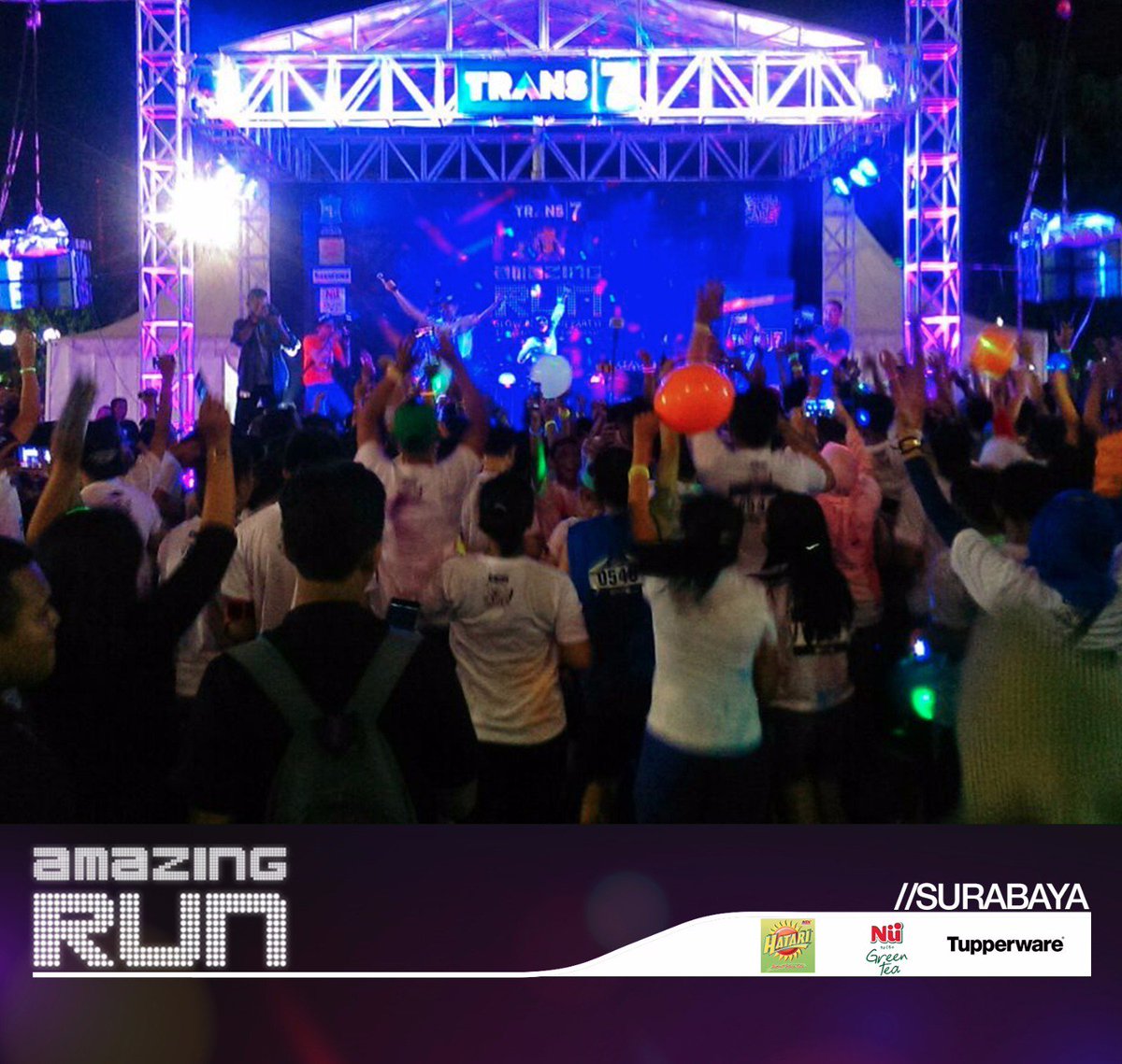 TRANS7's tweet photo. Perform dari @DJ_Yoren membuat suasana semakin meriah #AmazingRunSBY https://t.co/OLQydO9Pct