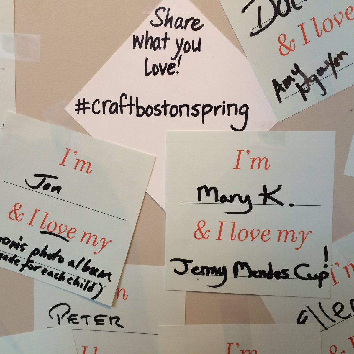 Societyofcrafts's tweet photo. Loving #CraftBostonSpring this weekend. Come see these amazing artists and visit our booth to tell us what YOU love https://t.co/okhagMEYiM
