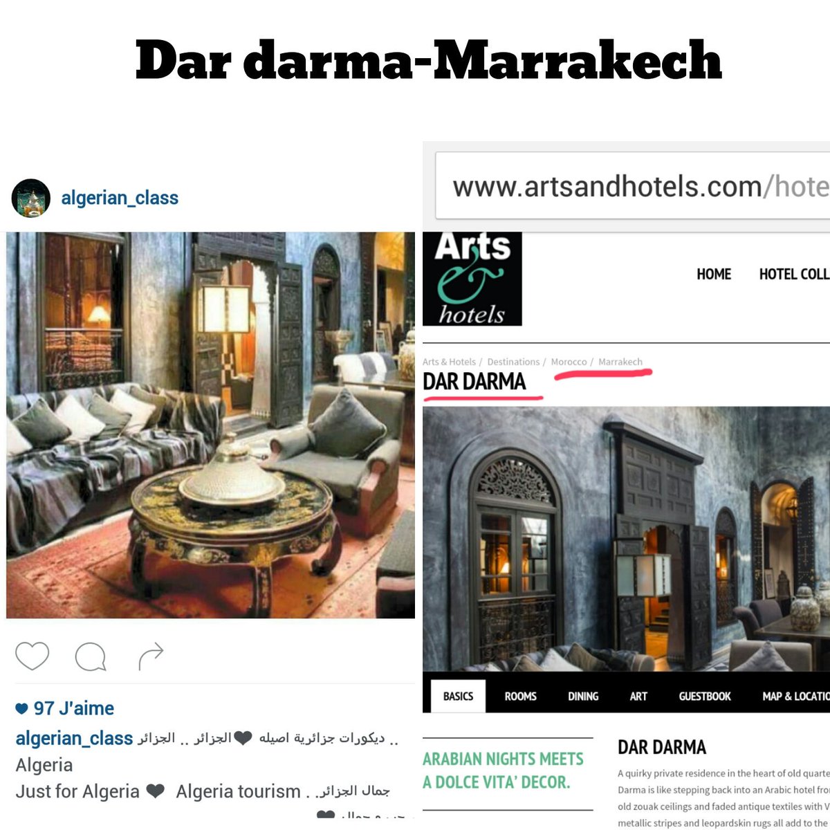 Firdawsidrissi1's tweet photo. الصورة من دار دارما بمراكش #لا_لسرقه_تراث_المغرب

#ihabamir 
#hananelakhdar 
#ibtissamtiskat https://t.co/34fsqC681j