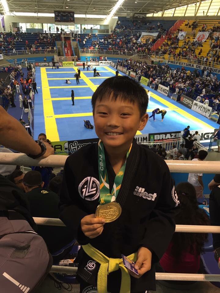 Colin takes GOLD at Brazilian Nationals today! #teamchokealoha #chokealohakids