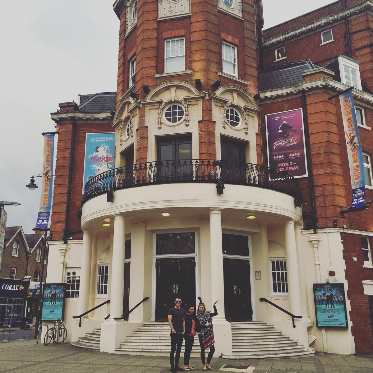 Riverdance's tweet image. Ready for the second show of the day! @NewWimbTheatre. Sarah #Riverdance #doubleshowday #London