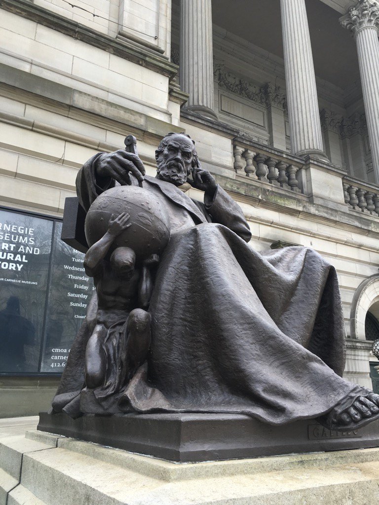 DrBrianMcD's tweet photo. Galileo was early adopter of cellphone technology. #PittGraduation https://t.co/WS7n5Wj9MI