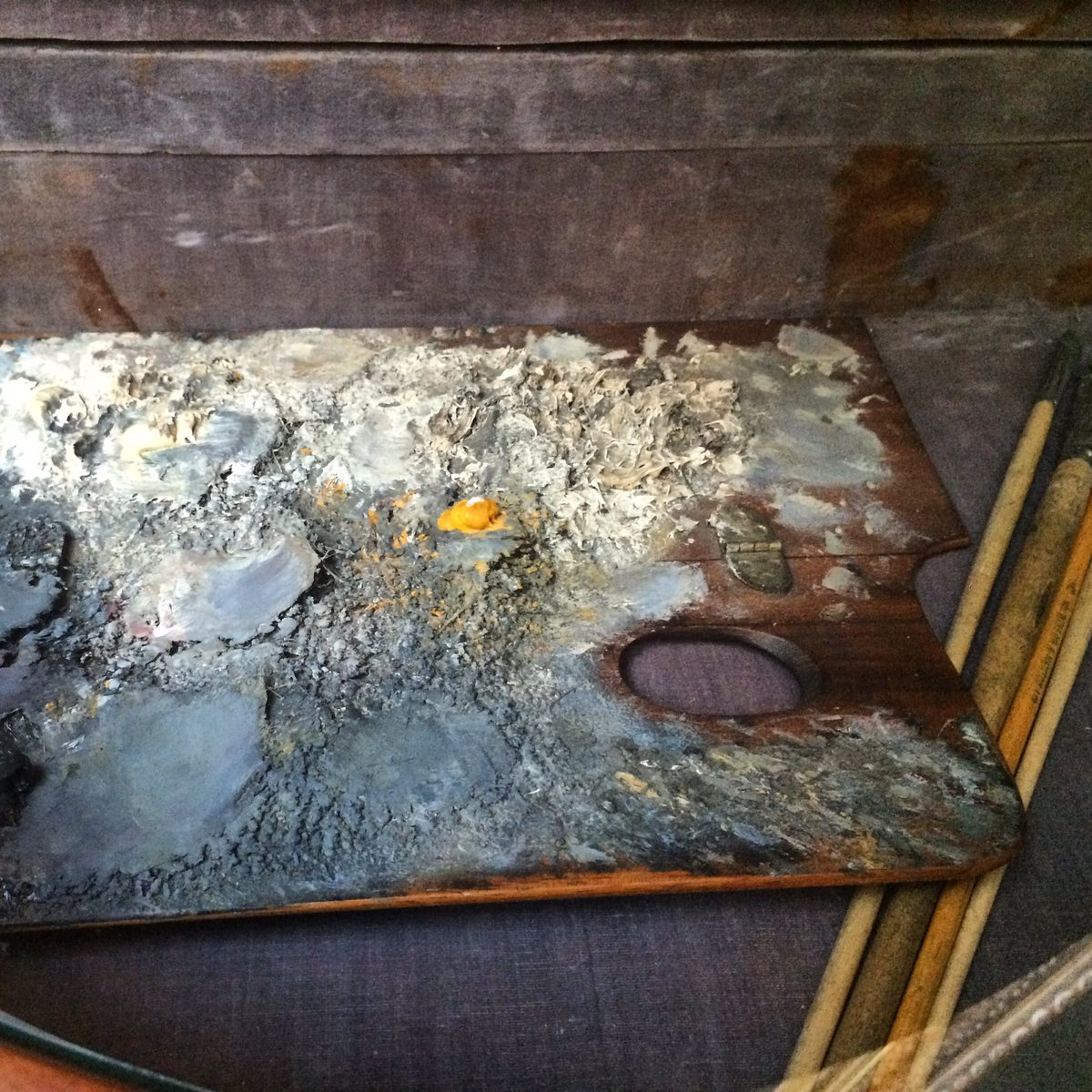 The grey-scale palette of Vilhelm Hammershøi <a href="/Hirschsprungske/">Hirschsprung</a> #hammershoi #Hammershoei #palette