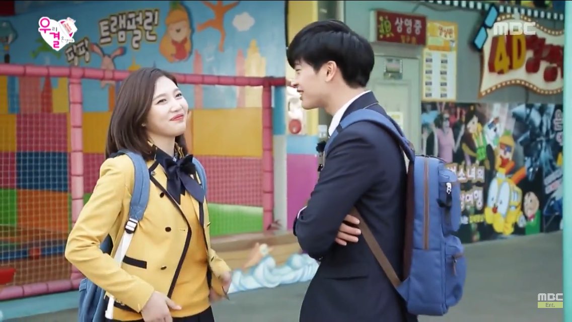 MBC uploaded an unaired clip from WGM EP. 44 with #RedVelvet's #Joy and BTOB's Sungjae.
youtu.be/TjZHKqw_oMY