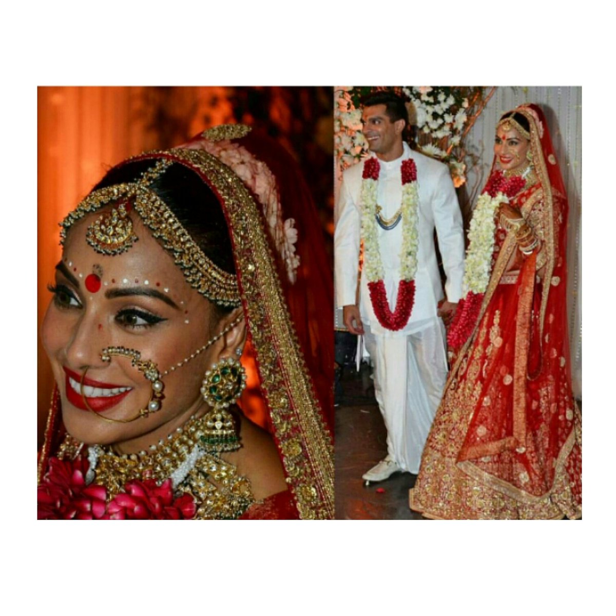 zakoopi's tweet photo. @bipsluvurself Bipasha Basu makes for a lovely bride and Karan looks as handsome as ever! ❤ https://t.co/iAPBG5ff12