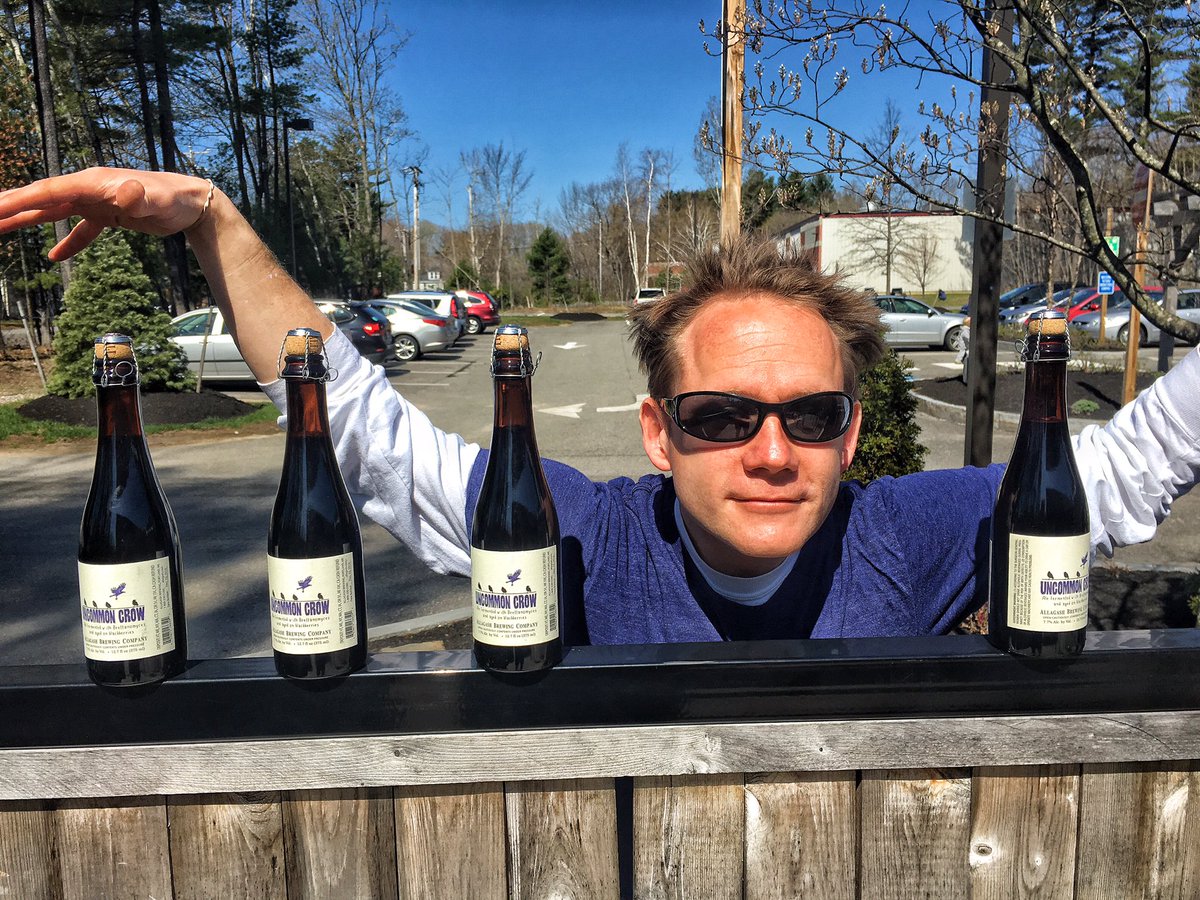 AllagashTasting's tweet photo. Which one is unlike the other? #uncommoncrow #craftbeer #wildbeer #breweryonly #wherestim?@AllagashBrewing https://t.co/Hn8XEsTpBk