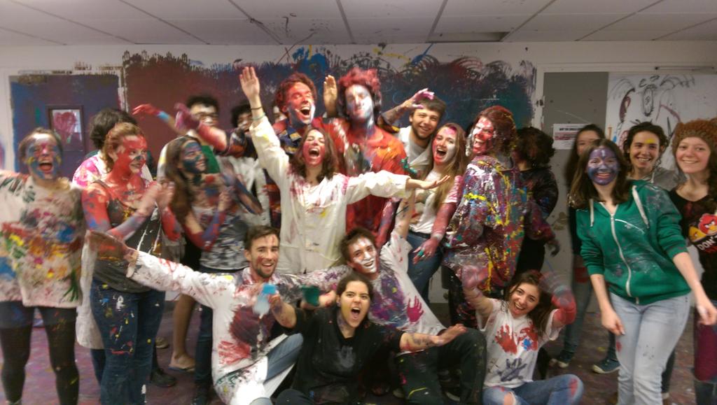 FrancoisTaddei's tweet photo. CRIzyness @criparis #demolition party leaving Charles V building https://t.co/KpHAu18hFK