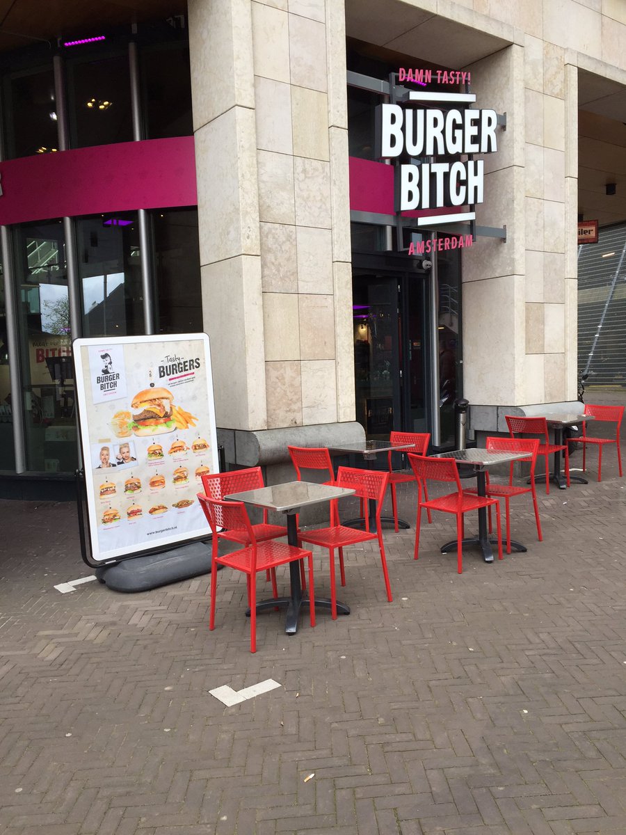 BigDudley's tweet photo. My daughter calls it "Burger Bad Word" #burgerbitch #amsterdam #arena #burgers #food #badwords #anotherburger https://t.co/nQCYwxnlj4