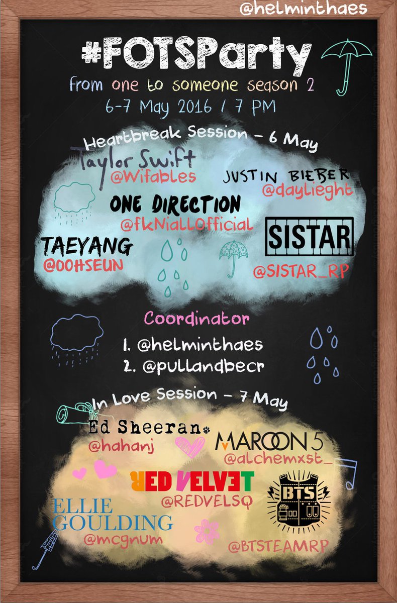 HiDesignClub's tweet photo. [EVENT] #FOTSParty season 2
"From One to Someone"
Coming out May 6th — 7th, 2016
More Info: @OneToSomeone https://t.co/T3x49X8hn1