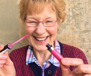 #PinkLippyDayForSMA Here goes - not my colour - what at my age - but anything for a good cause!
