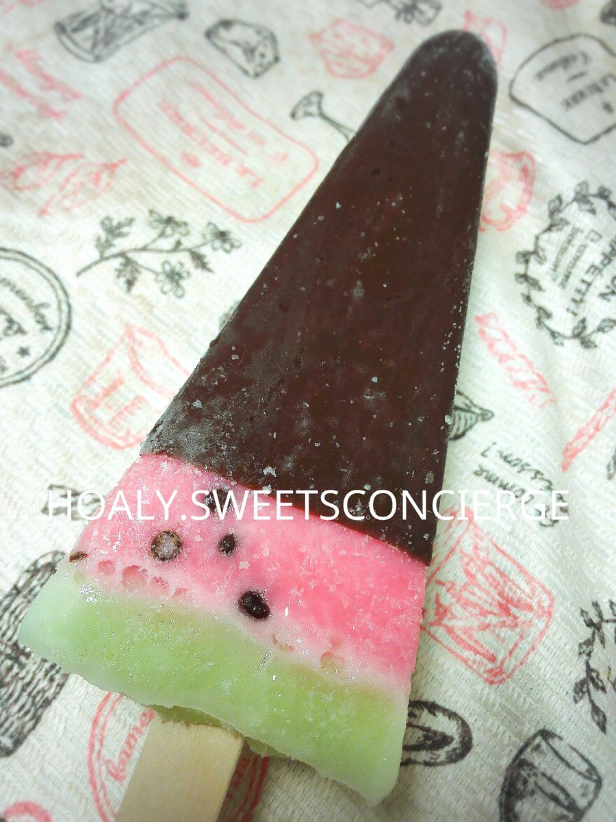 チョコかけちゃったスイカバー