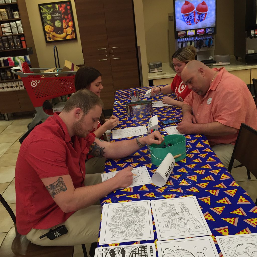 AmandaTGT's tweet photo. ETLs and GSTLs like coloring too at 1264! #DrivingTheVibe #KidsColoringEvent ๐ @jeisemann1264 @nikitee94 @kenfiggs https://t.co/LoMV6m7oC6