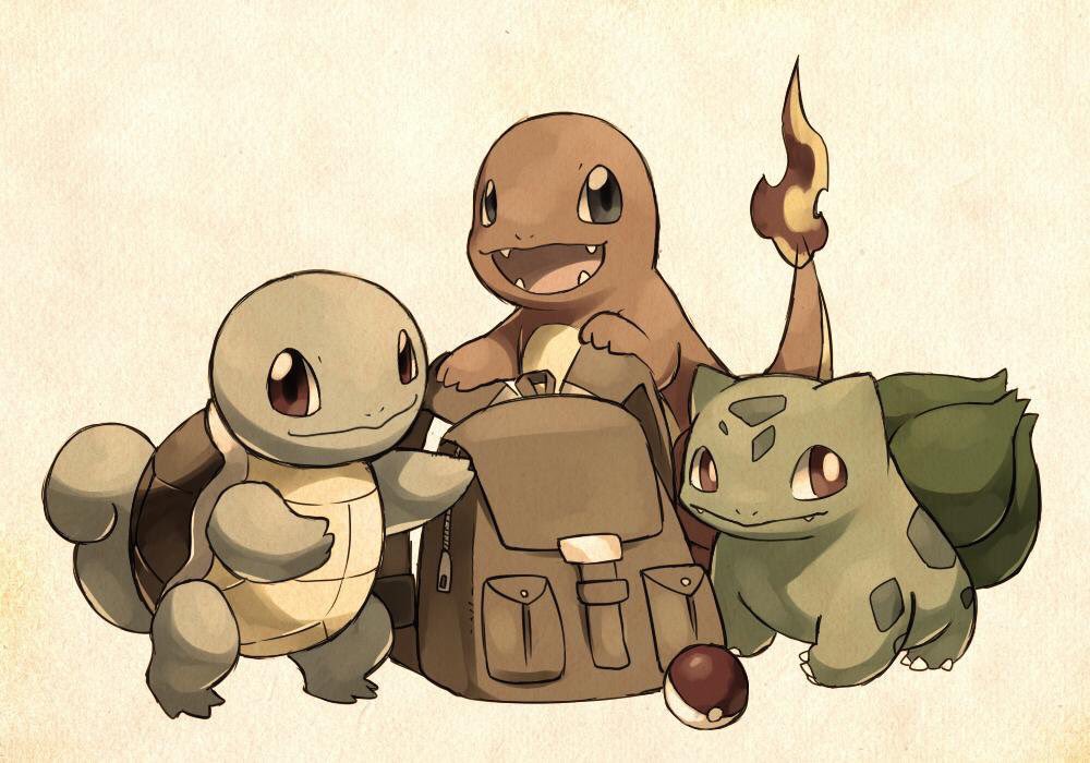 FunnyPokemon's tweet image. Retweet if you started in Kanto😎
