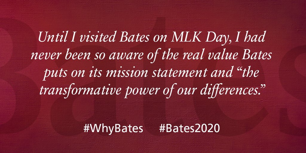 BatesAdmission's tweet photo. #WhyBates #Bates2020 https://t.co/KlM9lcXL47