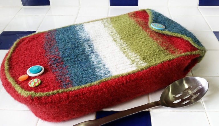 Follow KB's Blog for all our latest Patterns: This weekend, see our Felted Casserole Cozy! blog.knittingboard.com