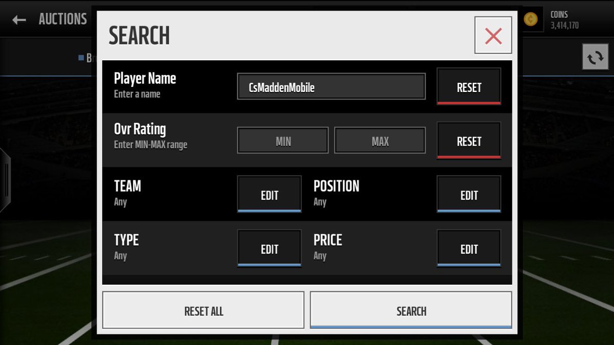CsMaddenMobile's tweet photo. Selling 3.5 mil madden mobile coins on server 1 for cheap Hmu for mm https://t.co/lpdXMSZ1UT