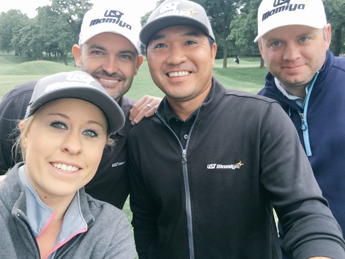 USTMamiya's tweet photo. Ready to roll! Let's do this #thpshaftspectacular @THPGolf @Cookie_THP @erumbaugh @thareallindsayb @TheRealDannyLe https://t.co/zruoa1Bpns