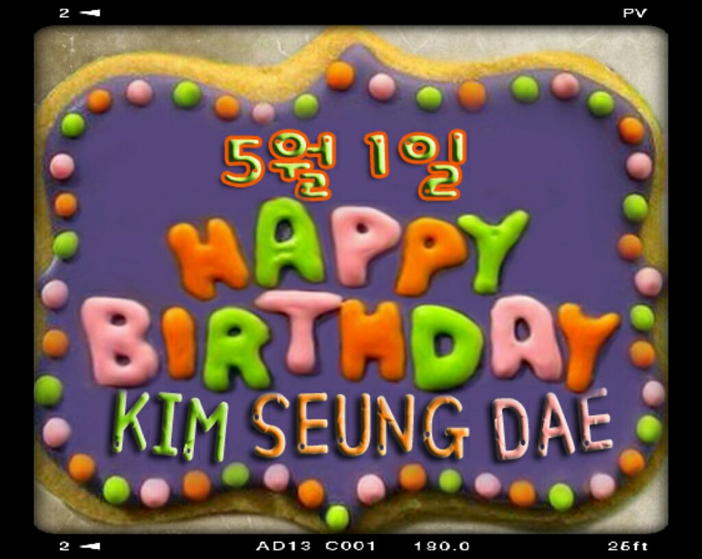 [생축 - 김승대 배우 생일 축하드려요] 
오늘 05월 01일은 김승대 배우 생일입니다~ 
언제나 좋은 무대에서 좋은 공연 보여주셔서 감사합니다! 
다시 한번 더 생일 진심으로 축하드려요~~~